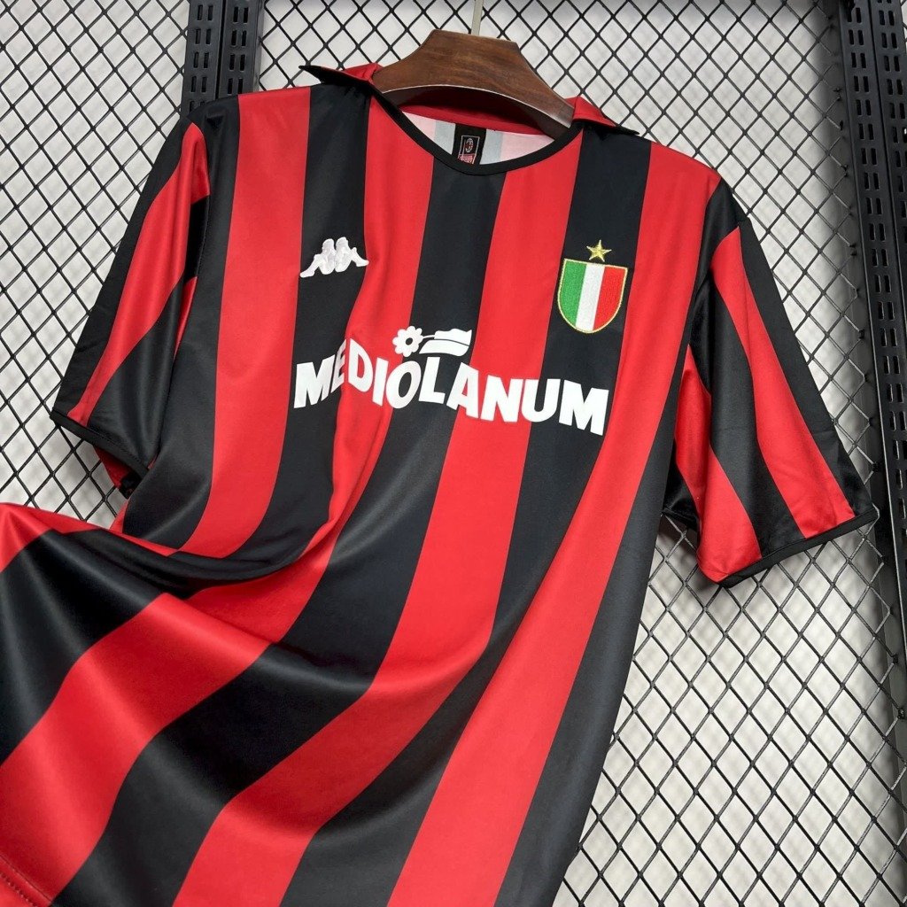 football-shirt-ac-milan-home-88-89-retro-3 Football Shirt AC Milan Home 88-89 Retro extra 1