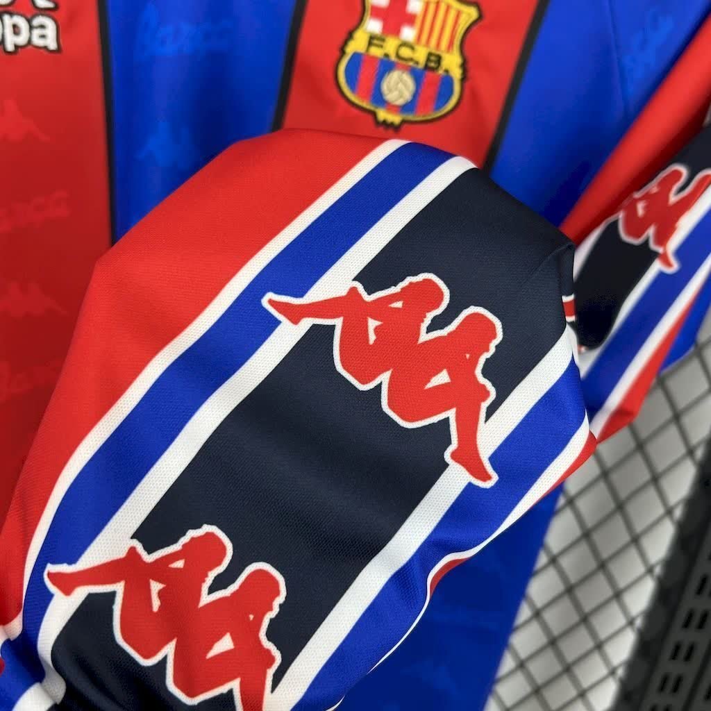 football-shirt-fc-barcelona-home-95-97-long-sleeves-3 Football Shirt FC Barcelona Home 95-97 Long Sleeves extra 1