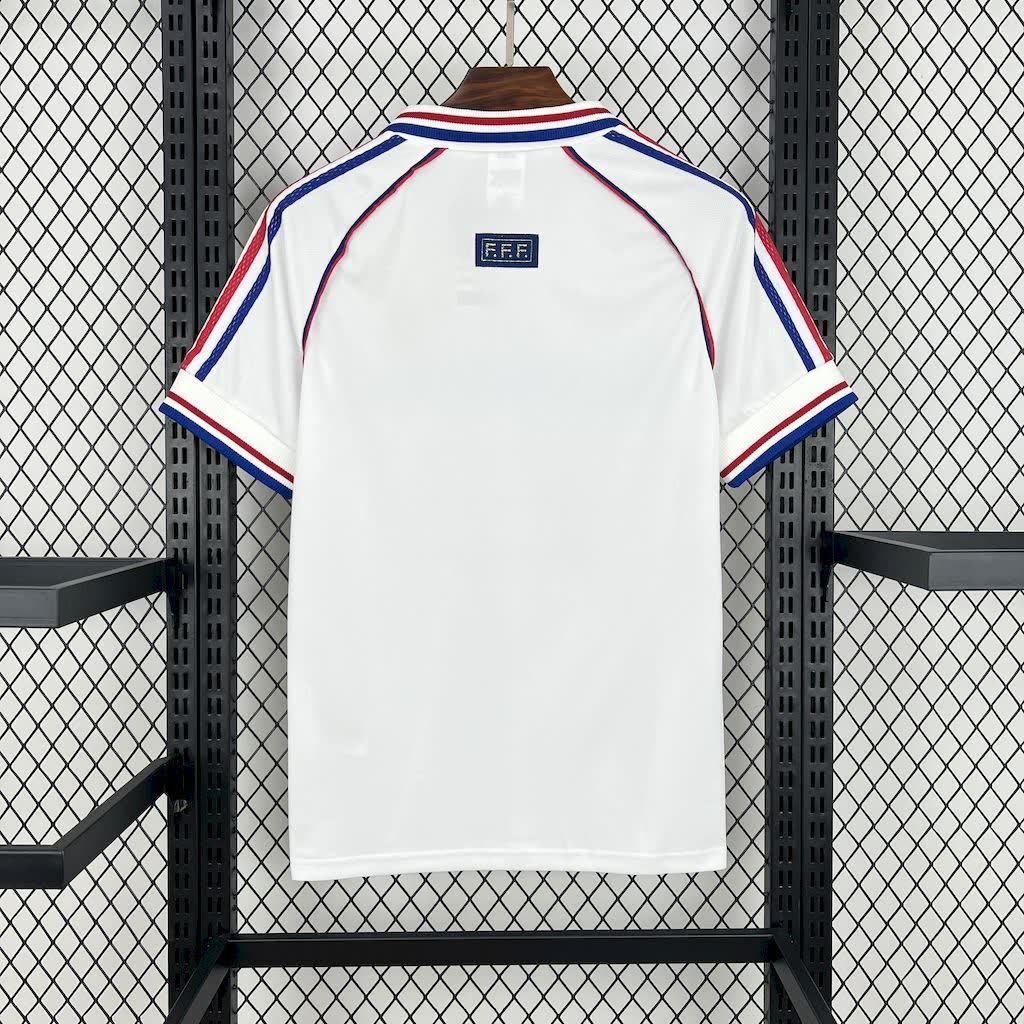 football-shirt-france-away-98-99-retro-2-2 Football Shirt France Away 98-99 Retro back