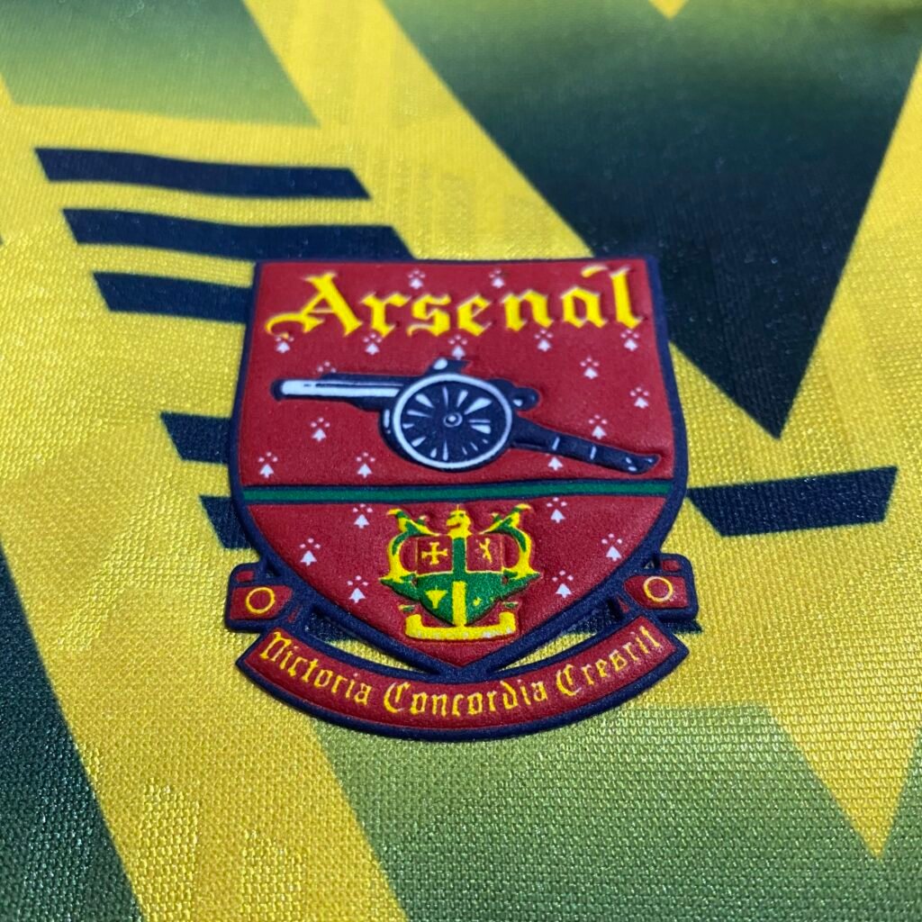 football-shirt-arsenal-away-91-93-retro-3 Football Shirt Arsenal Away 91-93 Retro extra 1