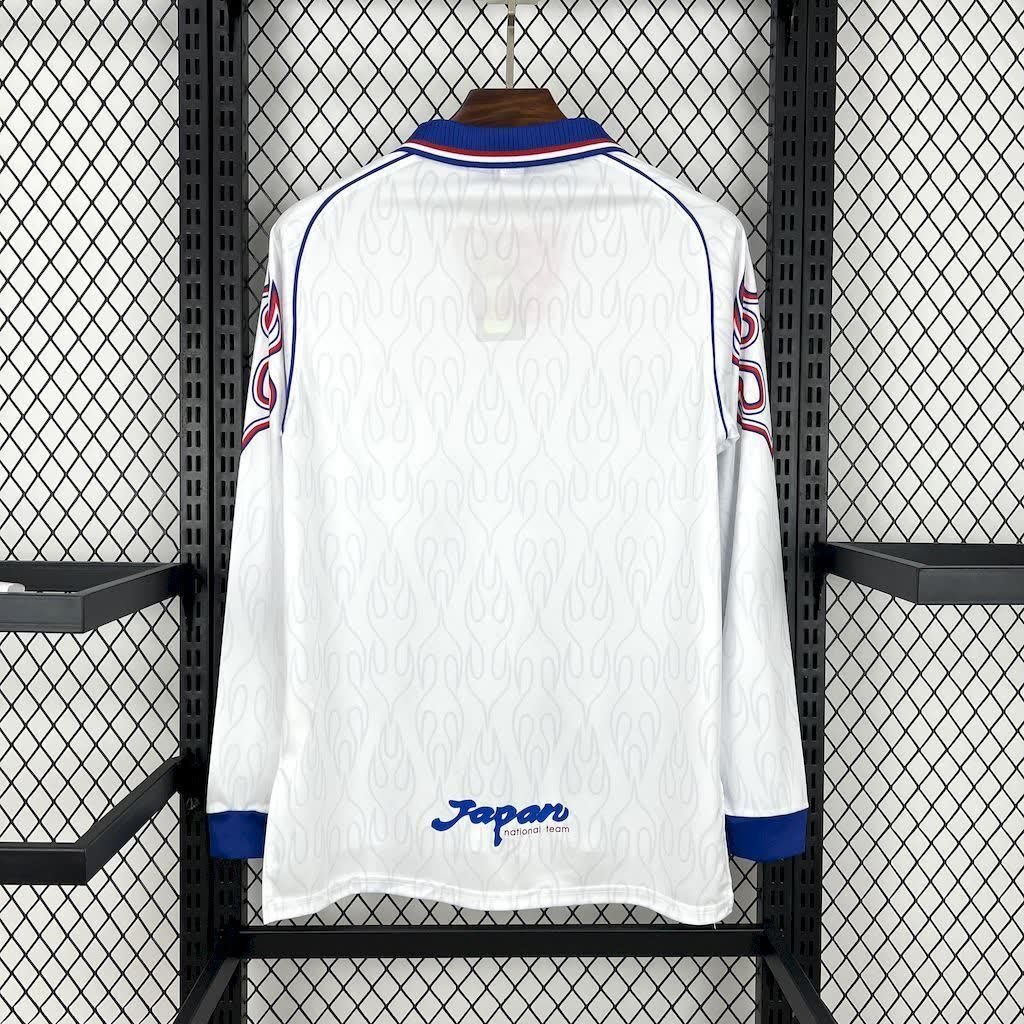Football Shirt Japan Away 98-99 Long Sleeves Retro extra 1