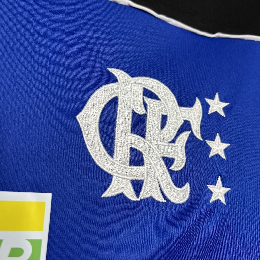 Football Shirt Flamengo Blue Goalkeeper 1999 extra 1