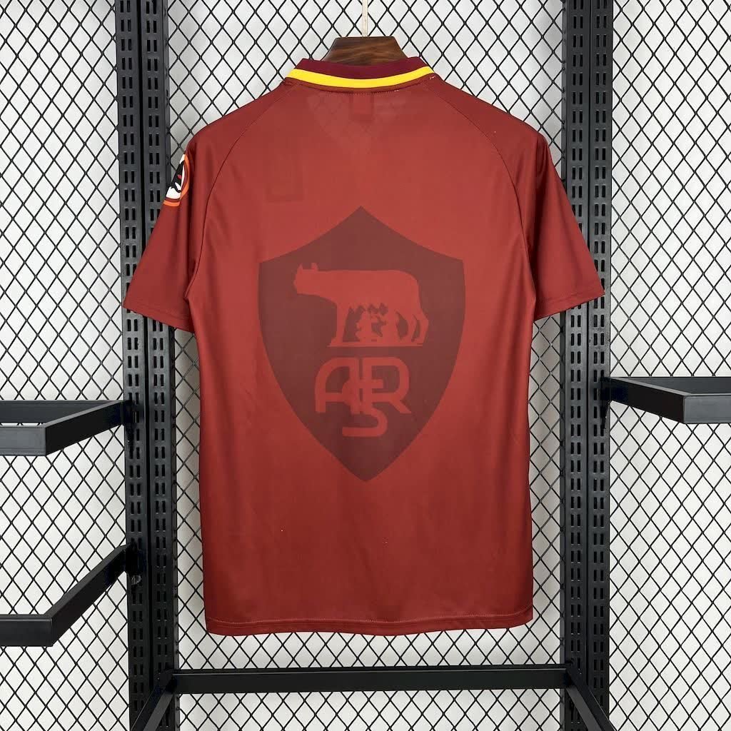 football-shirt-as-roma-home-97-98-retro-2 Football Shirt AS Roma Home 97-98 Retro back