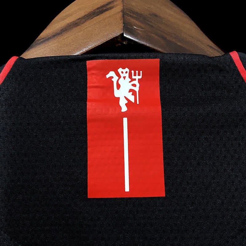 Football Shirt Manchester United Away 07-08 Retro extra 1
