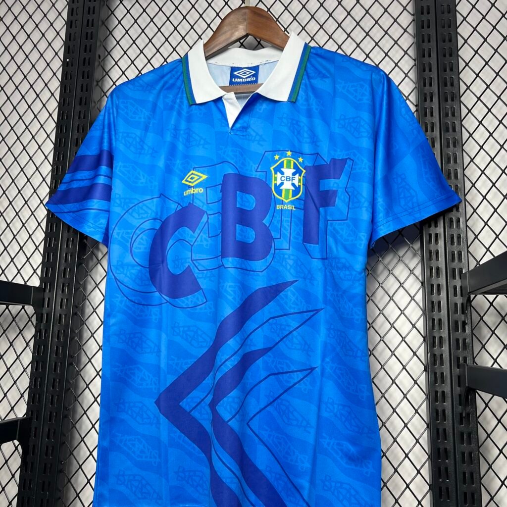 football-shirt-brazil-away-91-93-retro-3 Football Shirt Brazil Away 91-93 Retro extra 1