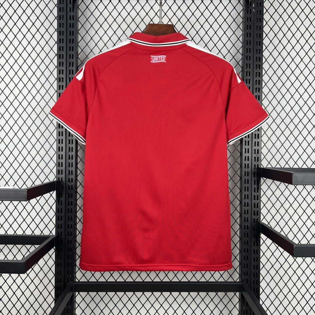 football-shirt-manchester-united-home-26-27-2 Football Shirt Manchester United Home 26-27 back