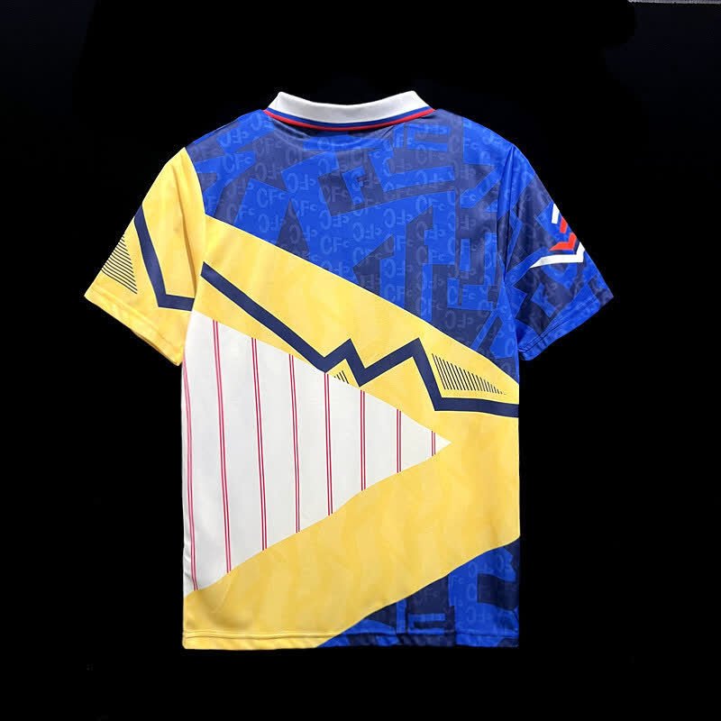 football-shirt-chelsea-fc-retro-90-91-2 Football Shirt Chelsea FC Retro 90-91 back