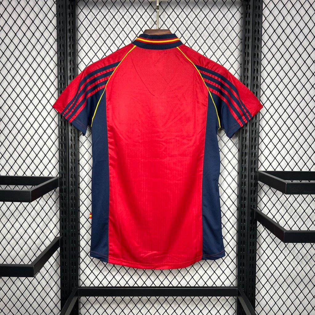 football-shirt-spain-home-98-99-retro-2 Football Shirt Spain Home 98-99 Retro back