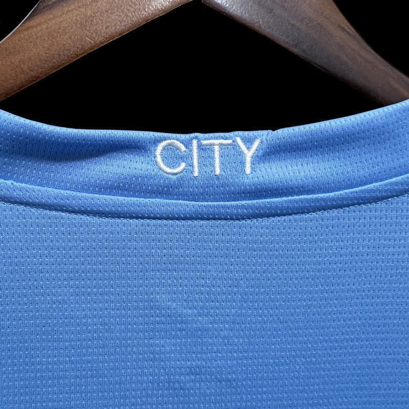Football Shirt Manchester City Home 23-24 Long Sleeve extra 1
