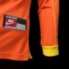 football-shirt-brazil-goalkeeper-98-99-orange-long-sleeve-3 Football Shirt Brazil Goalkeeper 98-99 Orange Long Sleeve extra 1