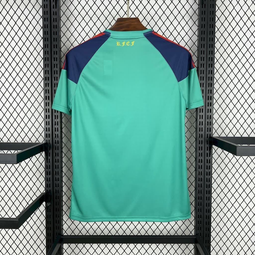 football-shirt-spain-goalkeeper-2010-retro-3 Football Shirt Spain Goalkeeper 2010 Retro extra 1