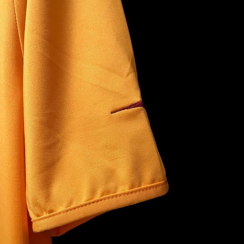 football-shirt-as-roma-yellow-05-06-retro-3 Football Shirt AS Roma Yellow 05-06 Retro extra 1