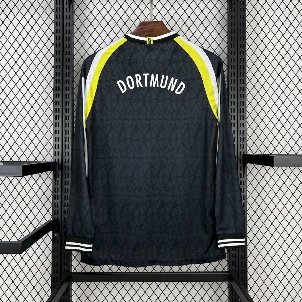 football-shirt-borussia-dortmund-away-95-96-long-sleeves-retro-2 Football Shirt Borussia Dortmund Away 95-96 Long Sleeves Retro back