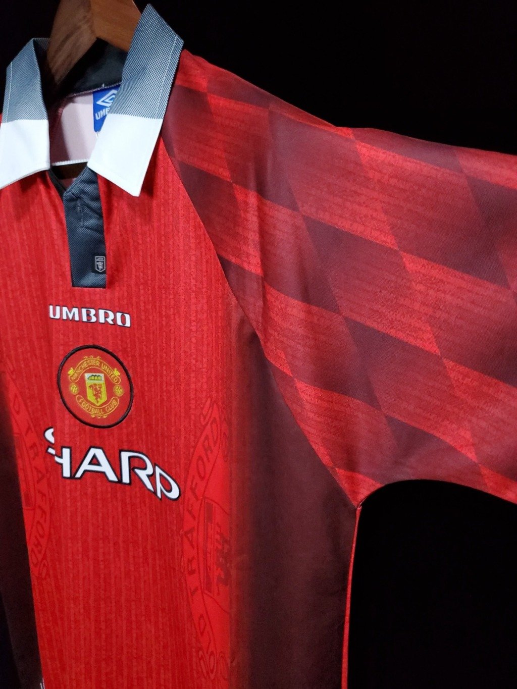 football-shirt-manchester-united-home-96-97-retro-3 Football Shirt Manchester United Home 96-97 Retro extra 1