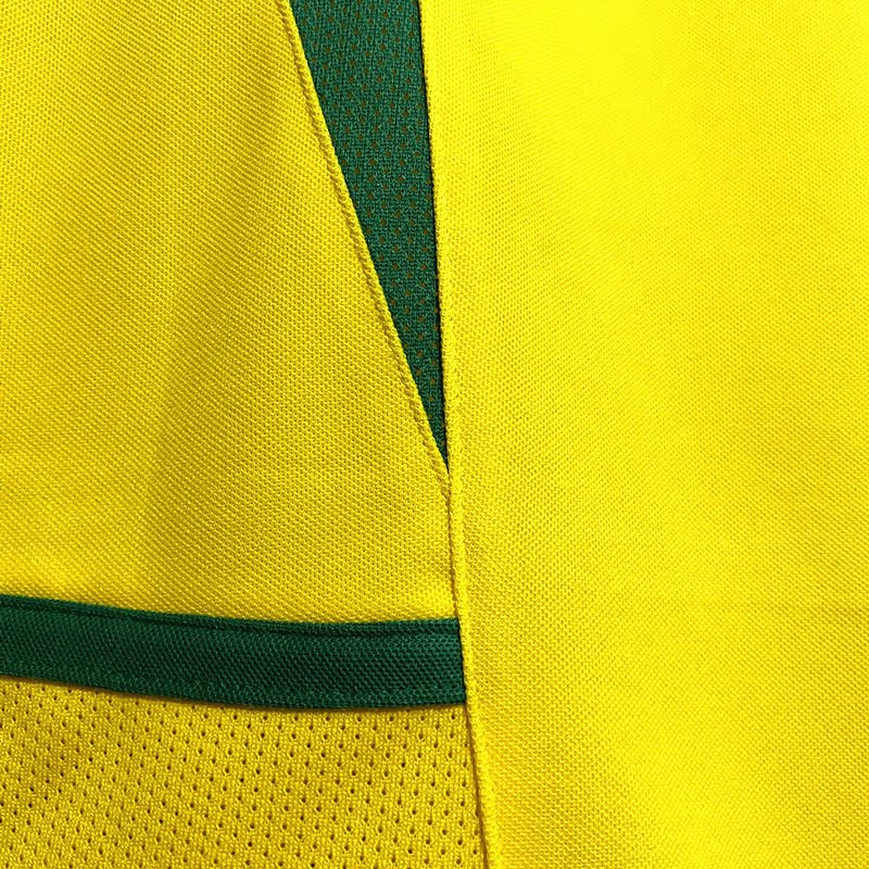 Football Shirt Brazil Home 02-03 Retro extra 2