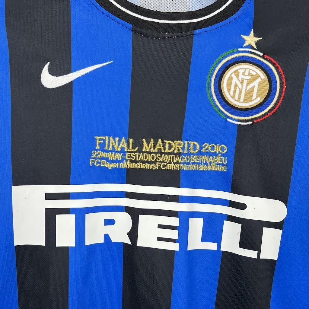 Football Shirt Inter Milan Home 09-10 Long Sleeves Retro extra 2