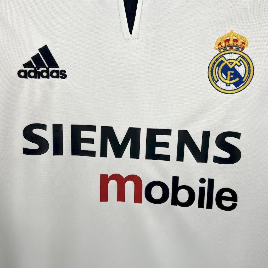 Football Shirt Real Madrid Home 03-04 Retro extra 2
