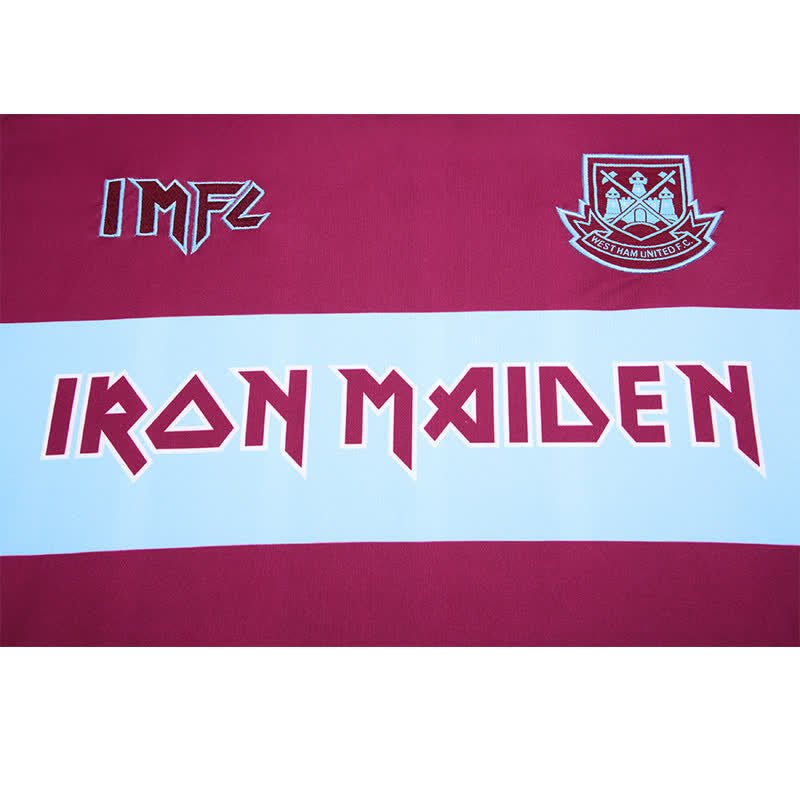 football-shirt-west-ham-united-iron-maiden-25-26-home-4 Football Shirt West Ham United Iron Maiden 25-26 Home extra 2