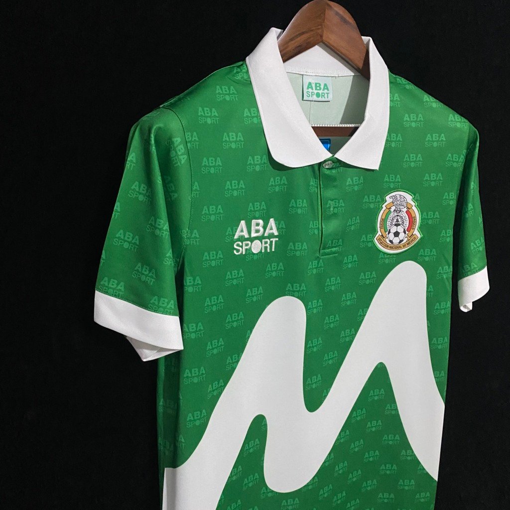 football-shirt-mexico-home-95-96-retro-4 Football Shirt Mexico Home 95-96 Retro extra 2