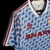 Football Shirt Manchester United Away 90-92 Retro extra 2