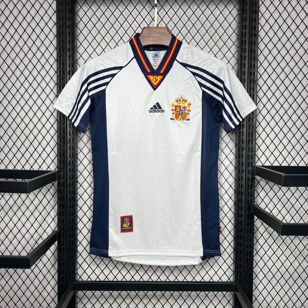 football-shirt-spain-away-98-99-retro-4 Football Shirt Spain Away 98-99 Retro extra 2