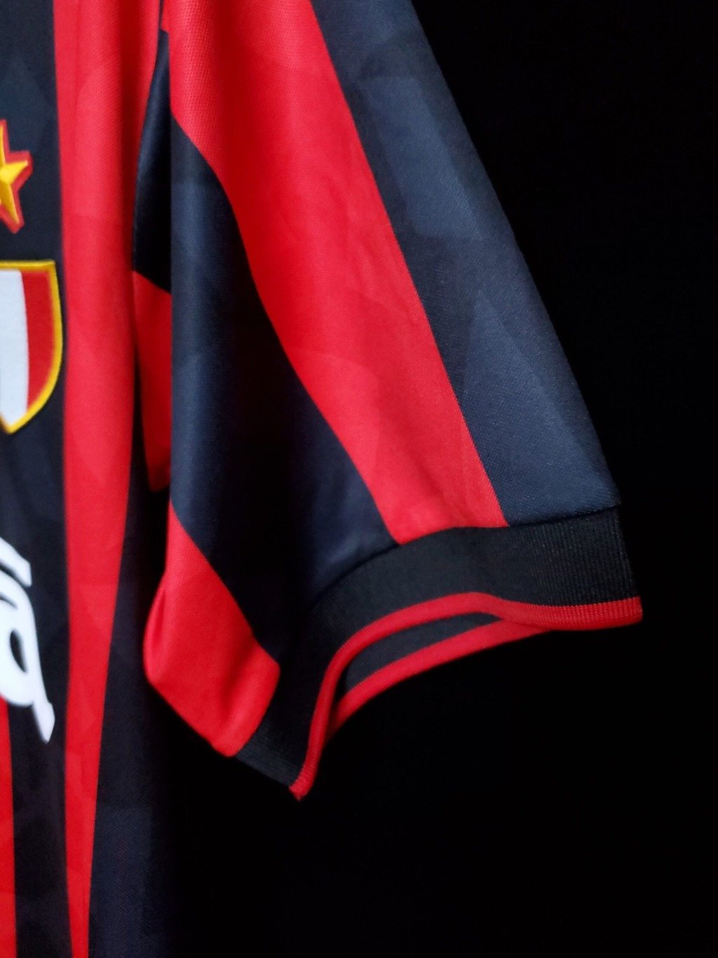 football-shirt-ac-milan-home-93-94-2 Football Shirt AC Milan Home 93-94 back