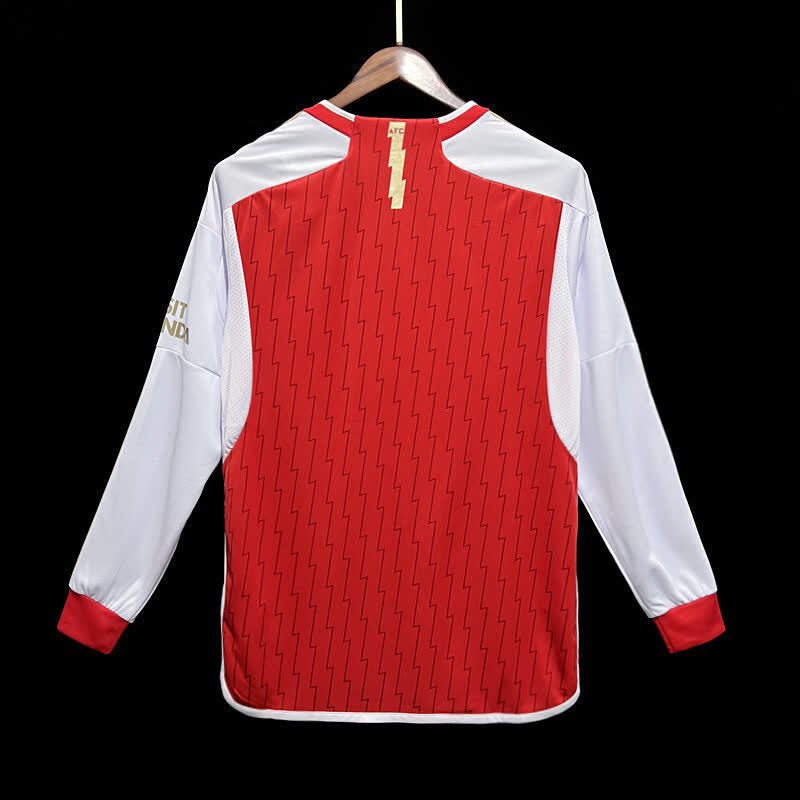 Football Shirt Arsenal Home 23-24 Long Sleeve back