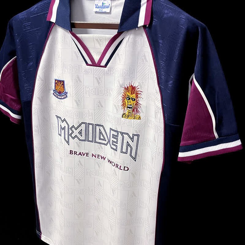 football-shirt-west-ham-iron-maiden-away-99-00-retro-4 Football Shirt West Ham Iron Maiden Away 99-00 Retro extra 2