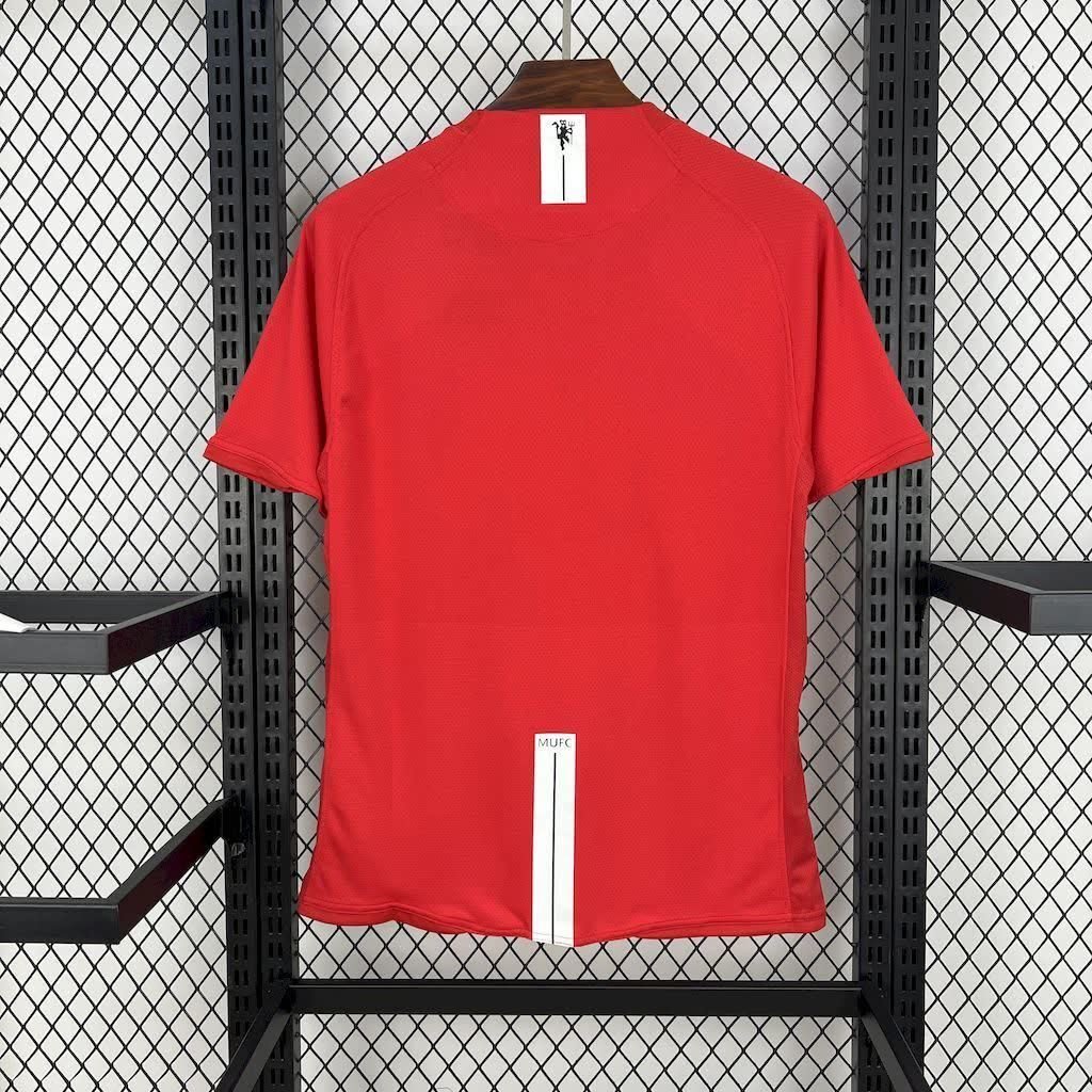 football-shirt-manchester-united-home-07-08-ucl-retro-2 Football Shirt Manchester United Home 07-08 UCL Retro back
