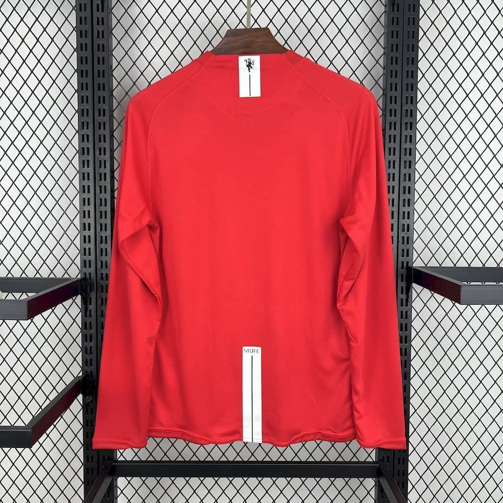 football-shirt-manchester-united-home-07-08-long-sleeves-retro-2 Football Shirt Manchester United Home 07-08 Long Sleeves Retro back