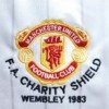 Football Shirt Manchester United Away 83-84 Retro back