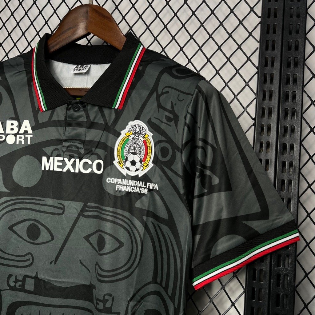 Football Shirt Mexico Fourth 1998 Retro extra 2