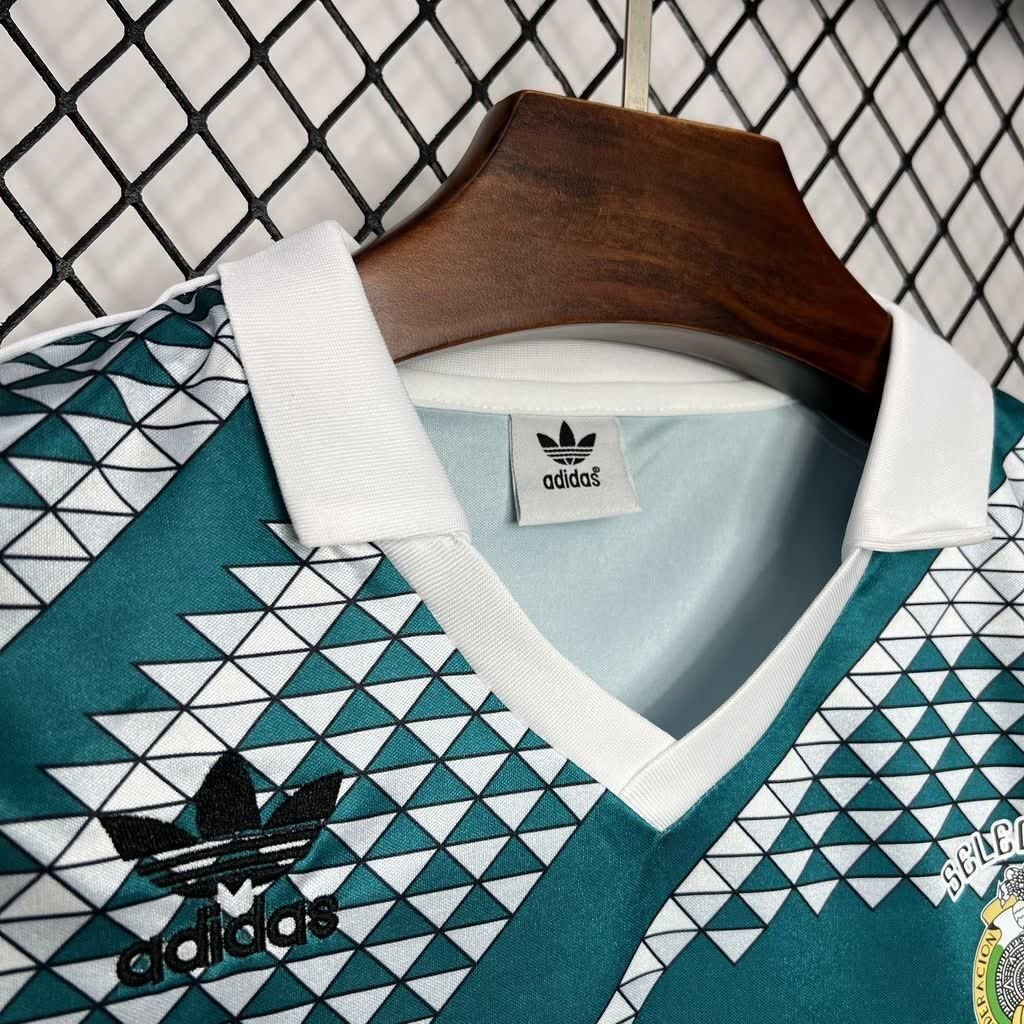 football-shirt-mexico-home-1990-retro-5 Football Shirt Mexico Home 1990 Retro extra 3
