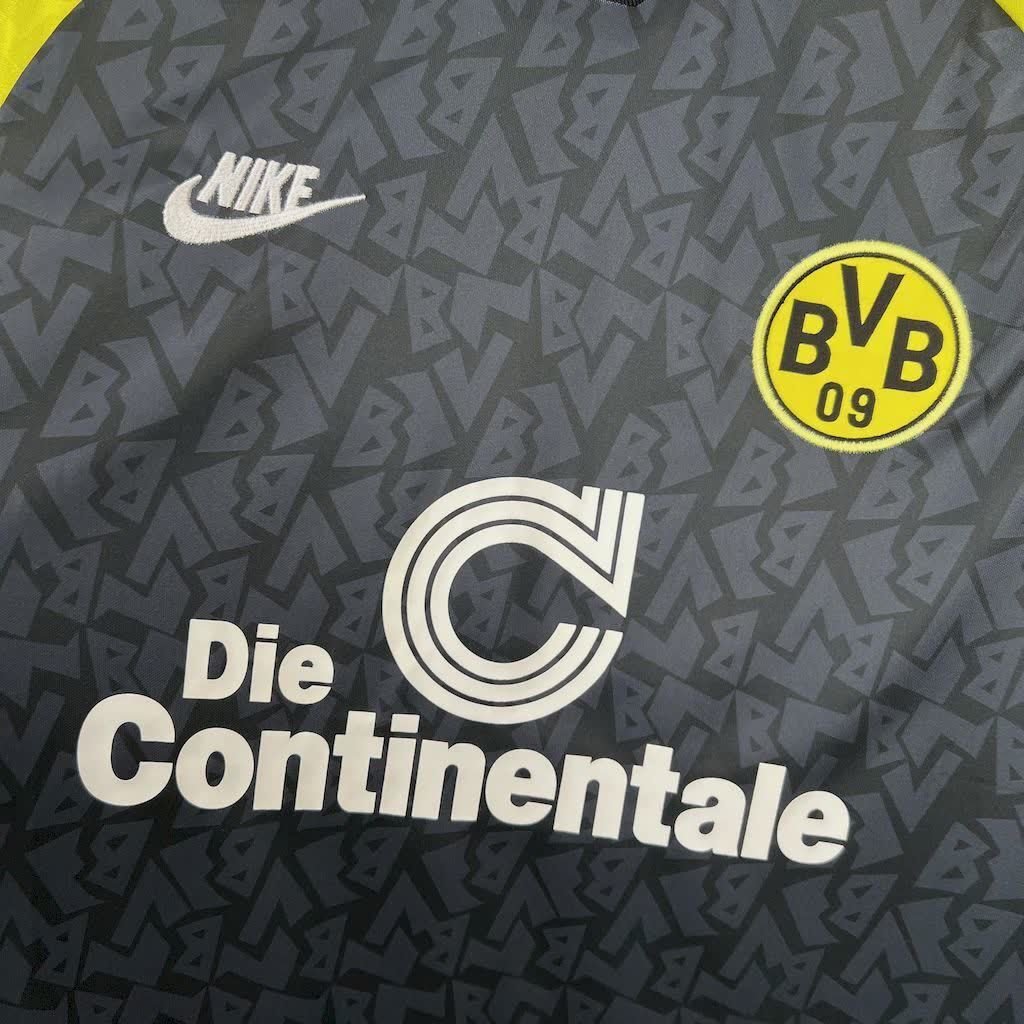 football-shirt-borussia-dortmund-away-95-96-long-sleeves-retro-5 Football Shirt Borussia Dortmund Away 95-96 Long Sleeves Retro extra 3