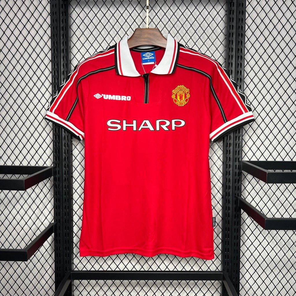 football-shirt-manchester-united-home-98-99-retro-5 Football Shirt Manchester United Home 98-99 Retro extra 3