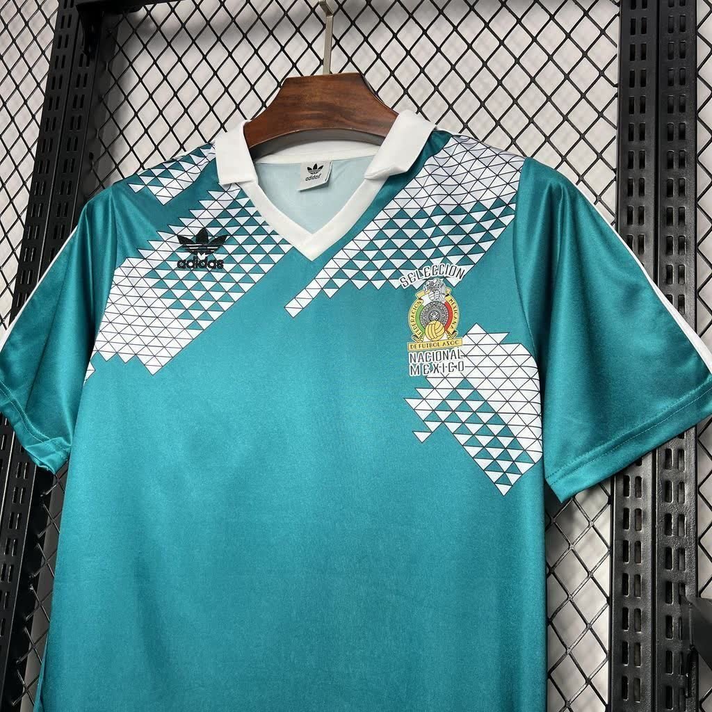 football-shirt-mexico-home-1990-retro-6 Football Shirt Mexico Home 1990 Retro extra 4