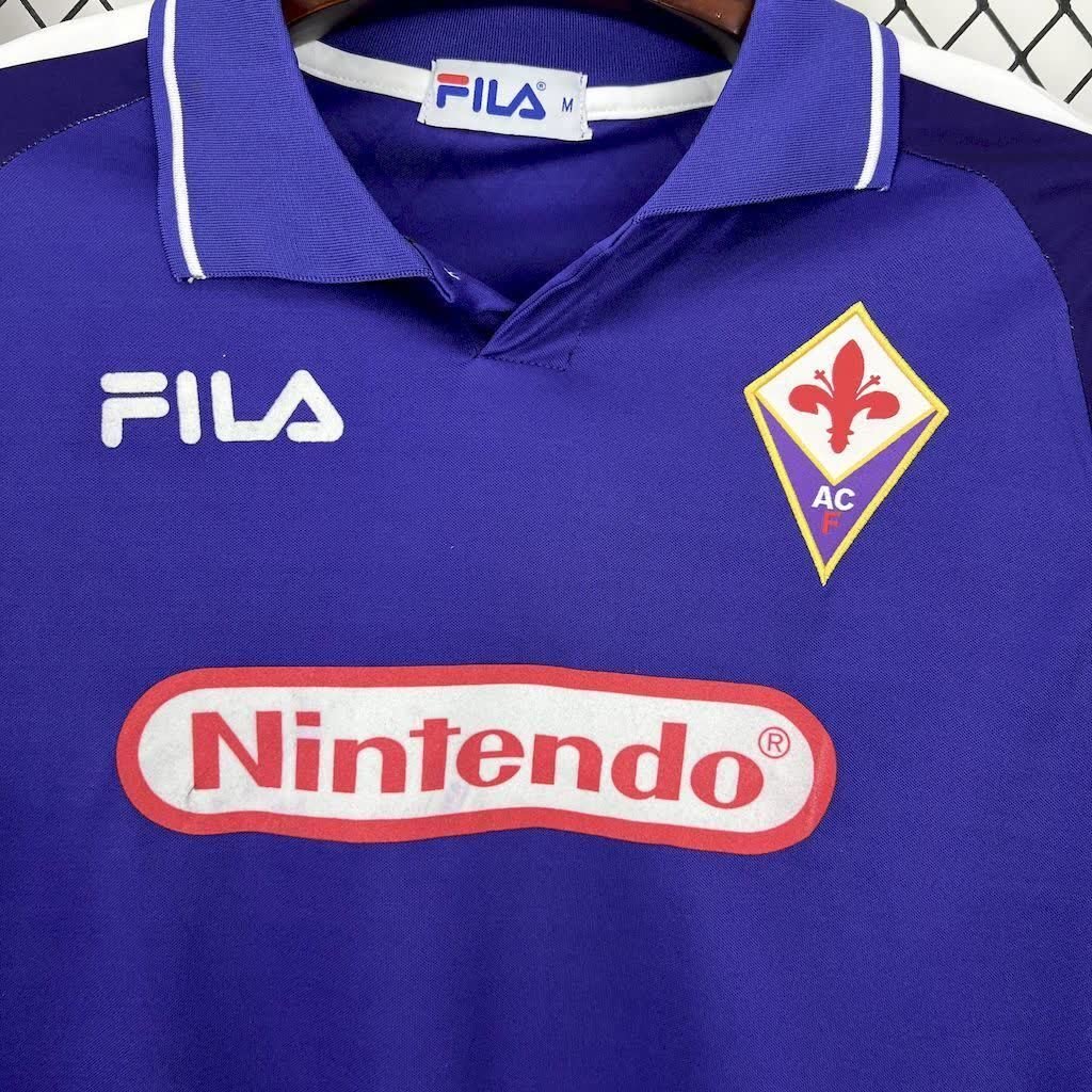 Football Shirt Fiorentina Home 98-99 Long Sleeves Retro extra 3