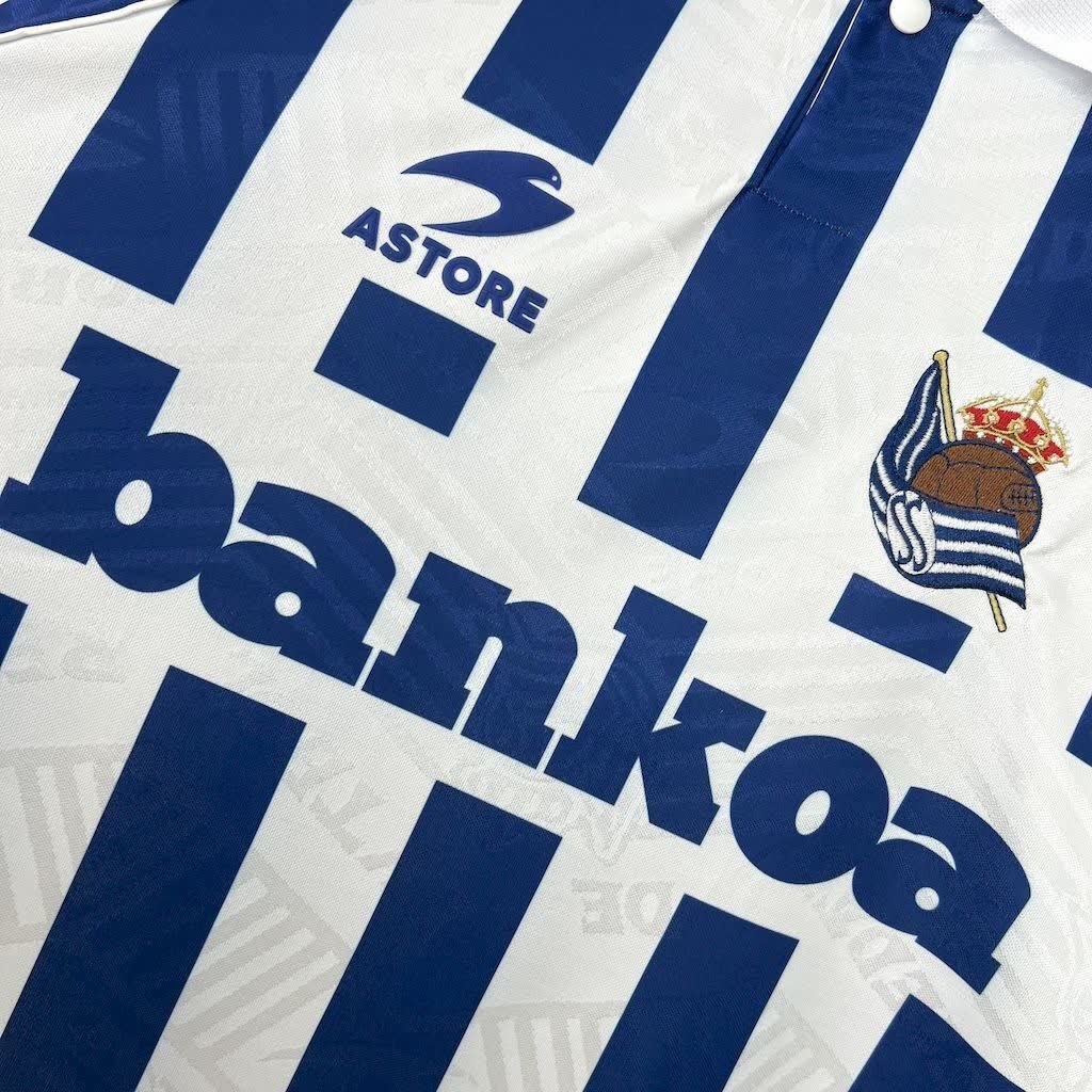 Football Shirt Real Sociedad Home 94-95 Retro extra 3
