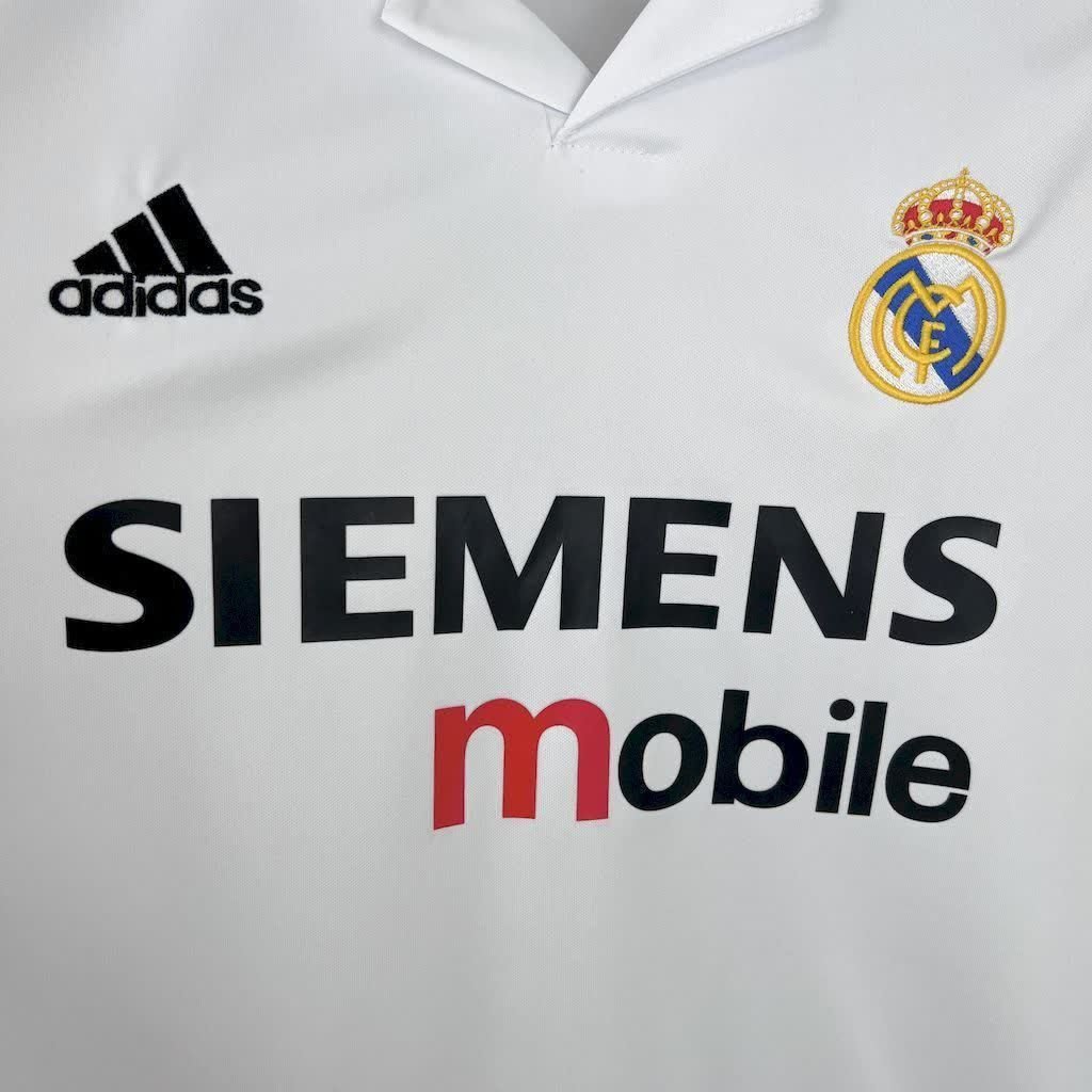 Football Shirt Real Madrid Home 02-03 Retro extra 3