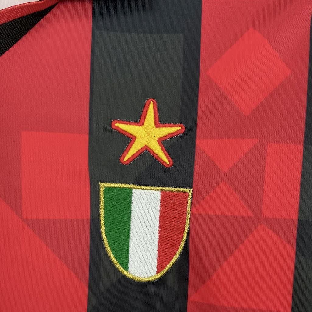 football-shirt-ac-milan-home-93-94-long-sleeves-retro-5 Football Shirt AC Milan Home 93-94 Long Sleeves Retro extra 3