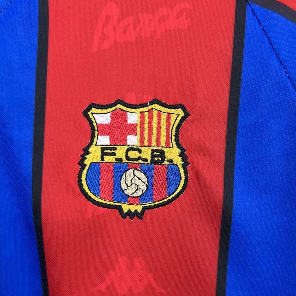 football-shirt-fc-barcelona-home-95-97-long-sleeves-5 Football Shirt FC Barcelona Home 95-97 Long Sleeves extra 3
