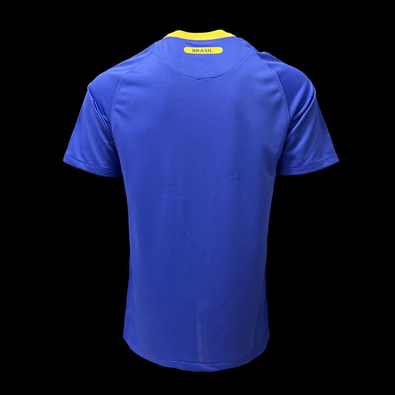 football-shirt-brazil-away-2010-retro-2 Football Shirt Brazil Away 2010 Retro back