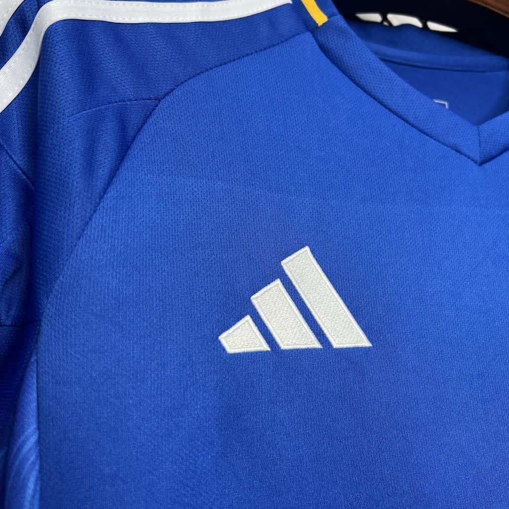 Football Shirt Leicester City Home 25-26 extra 3
