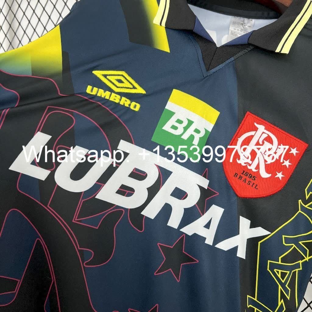 football-shirt-flamengo-goalkeeper-98-99-long-sleeves-retro-6 Football Shirt Flamengo Goalkeeper 98-99 Long Sleeves Retro extra 4