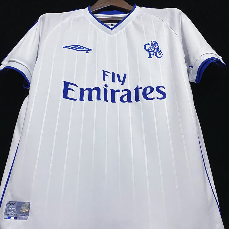 Football Shirt Chelsea Away 01-03 Retro extra 4