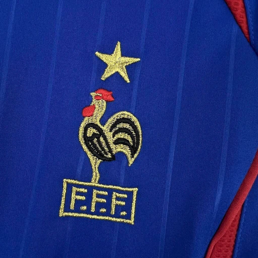 Football Shirt France Home 06-07 Retro extra 4