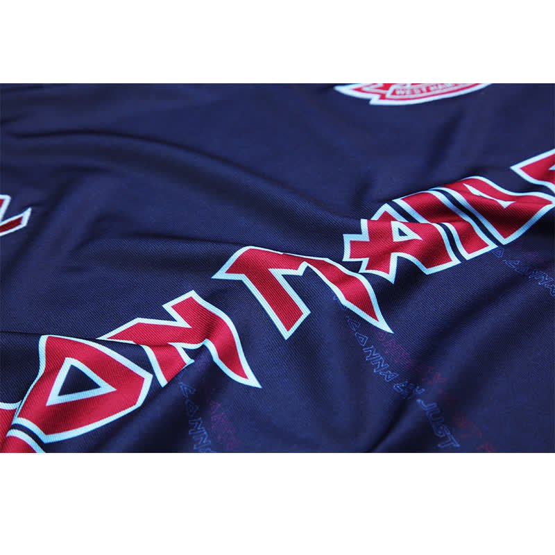 football-shirt-west-ham-united-iron-maiden-away-25-26-blu-7 Football Shirt West Ham United Iron Maiden Away 25-26 blu extra 5
