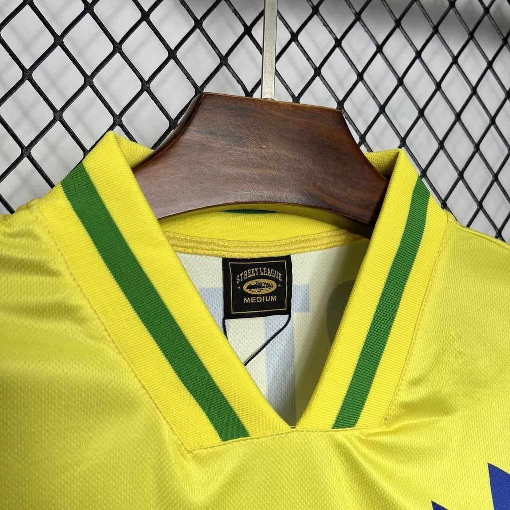 football-shirt-brazil-home-95-96-retro-7 Football Shirt Brazil Home 95-96 Retro extra 5