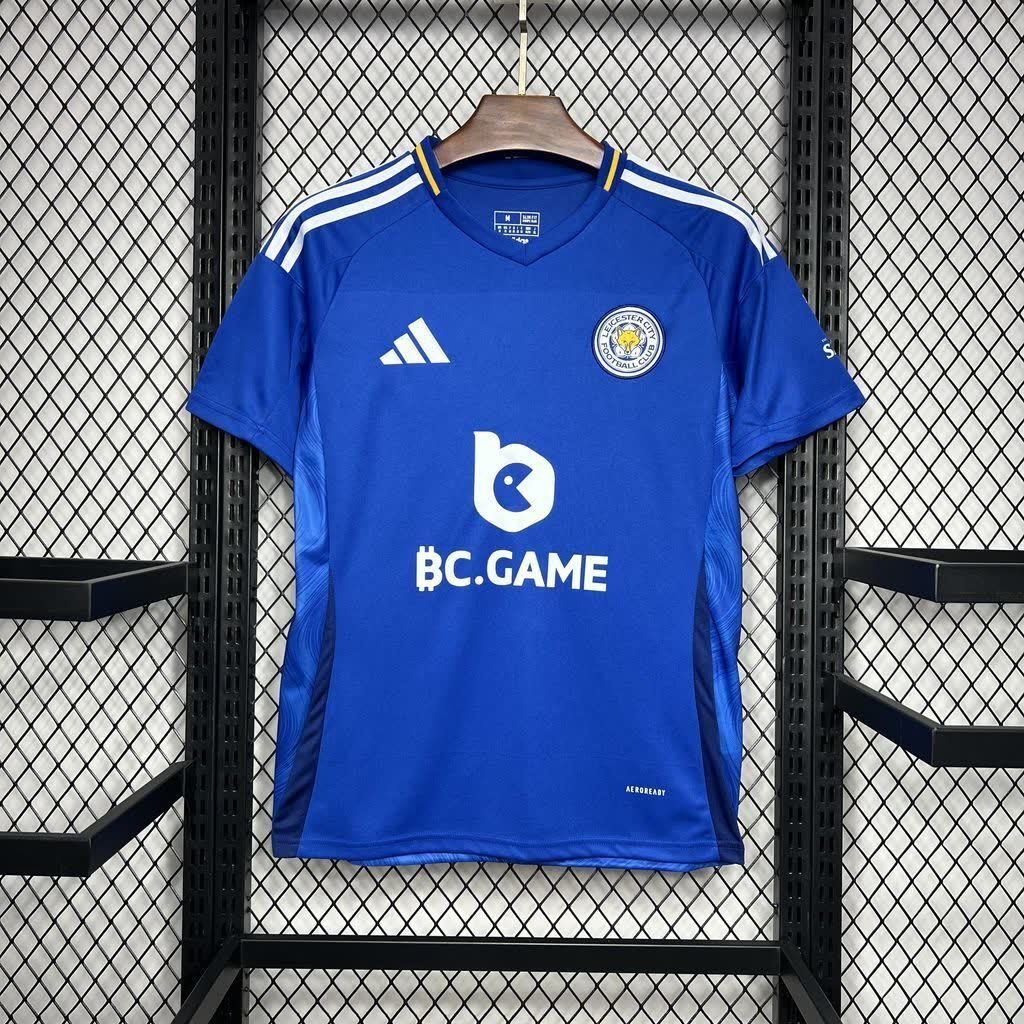 Football Shirt Leicester City Home 25-26 extra 5