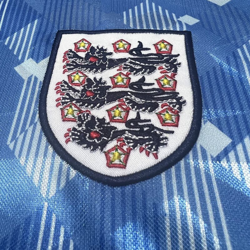 football-shirt-england-blue-1990-retro-8 Football Shirt England Blue 1990 Retro extra 6